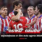 ผลบอล ลาลีกา สเปน
